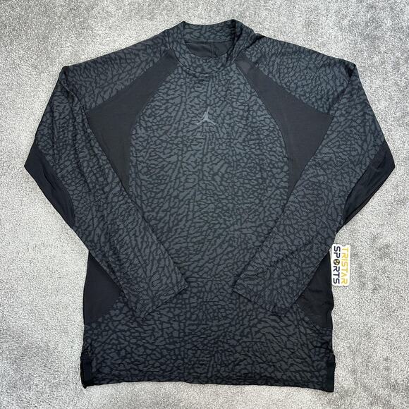 Jordan Dri-FIT ADV Long Sleeve Shirt Mens Medium Nike FD8123-022 Athletic Top - Picture 1 of 10